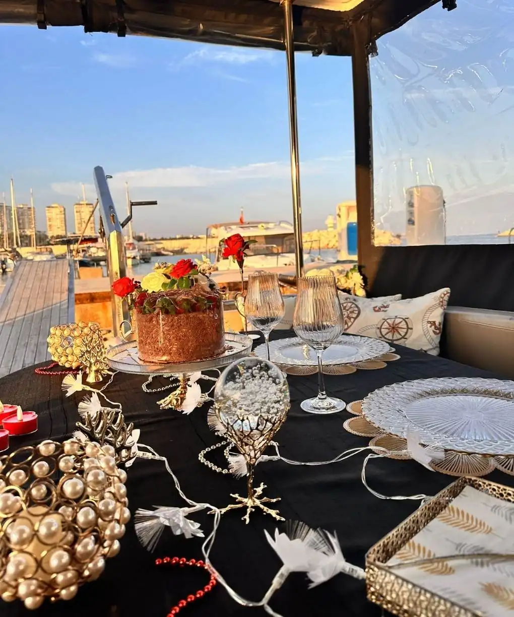 Korhan Yatı Standart Paket Evlilik Teklifi Organizasyonu – Mersin Marina - Görsel 6