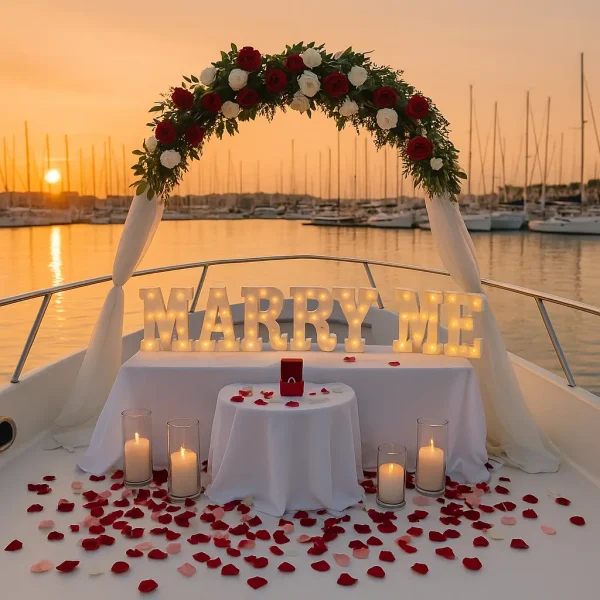 Mersinde Evlilik Teklifi Organizasyonu