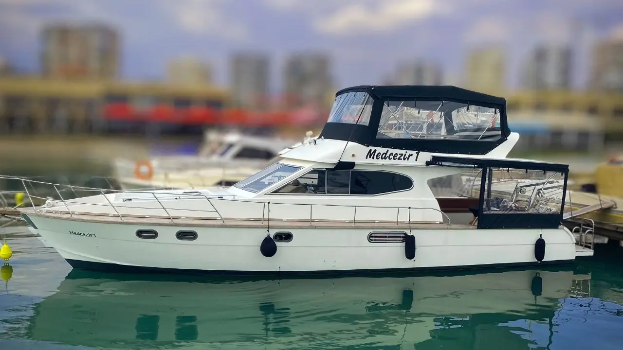 Sahibinden Satılık Ticari Motoryat Mersin Marina Medcezir